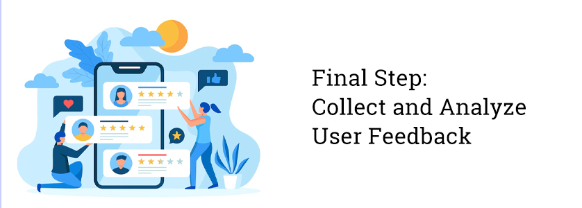 Final Step: Collect and Analyze User Feedback