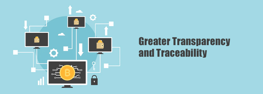 Greater transparency and traceability